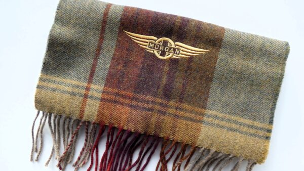 Morgan Check Scarf in Jura