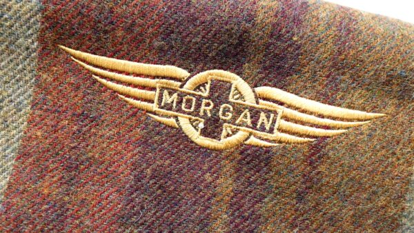 Morgan Check Scarf in Jura - Image 2