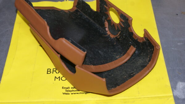 Steering column Cowl Tan leather covered - when its gone its gone - Image 3