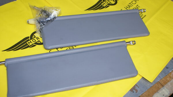 Grey leather Sunvisors for easy up hood - Image 2