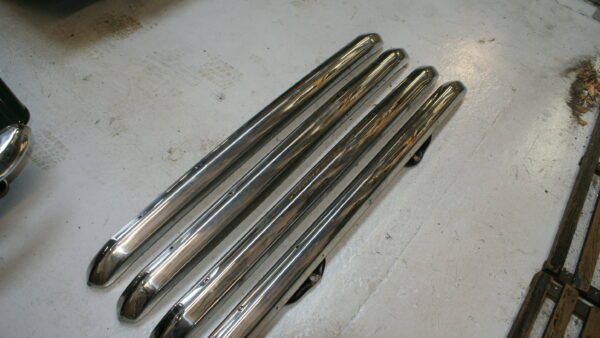 Wgg0046 Used stainless steel 144cm Bumpers - Plus 4 & 4/4 etc ( MBC0146)