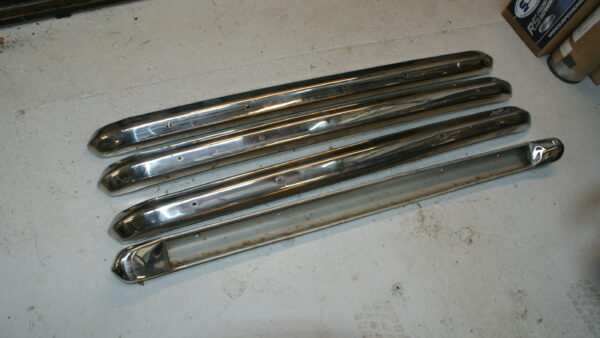 Wgg0046 Used stainless steel 144cm Bumpers - Plus 4 & 4/4 etc ( MBC0146) - Image 4