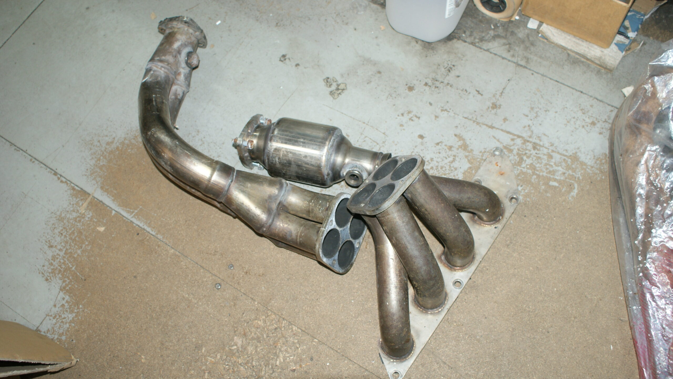 WGG0055 Duratec Manifold/downpipe and track day cat - USED