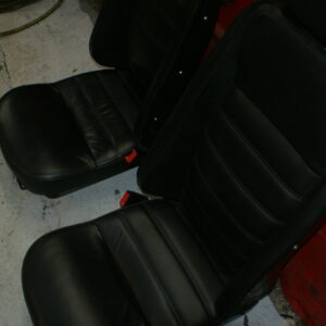 Black Leather 2020/21 Factory CX seats - Pair used in good order