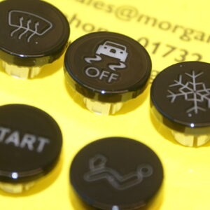 SA391223 Supersport Black button set
