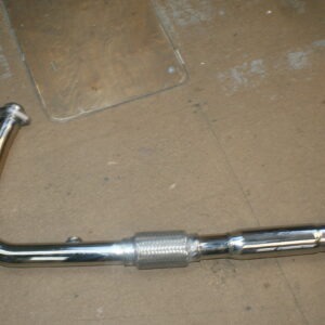 U310005 M3W SnS Polished Left hand front pipe